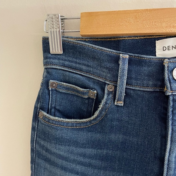 Aritzia Denim Forum The Nico Mid Rise Skinny Crop Size 26 - Picture 13 of 13